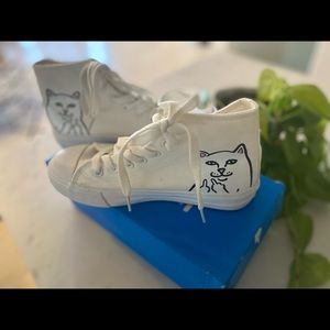 Ripndip Nerm High white size 5